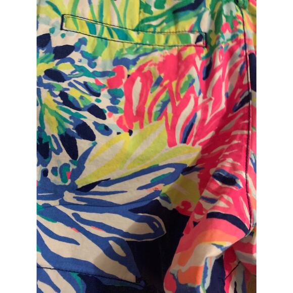 Lilly Pulitzer The Callahan Floral Size 4 Summer Shorts Women's - Picture 6 of 6